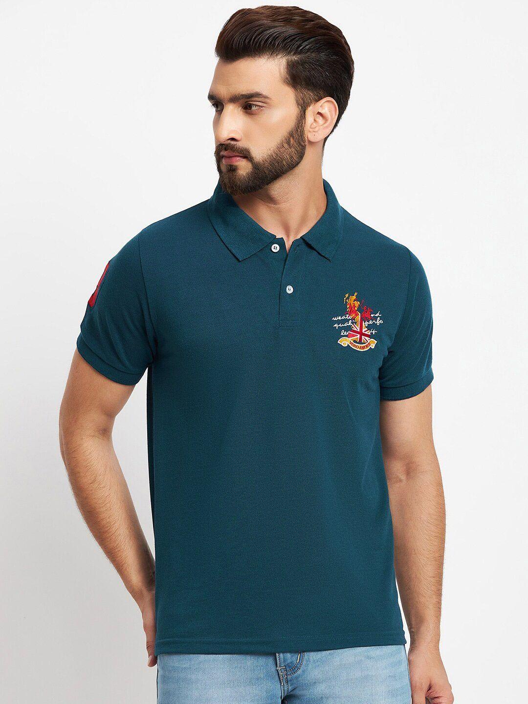 vero amore polo collar cotton t-shirt