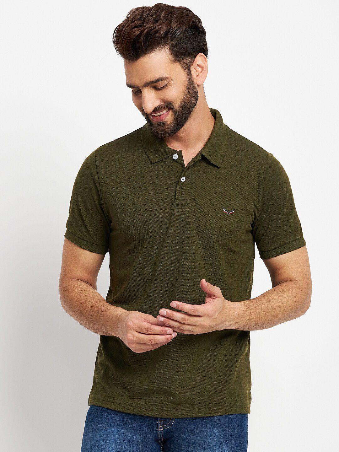 vero amore polo collar cotton t-shirt