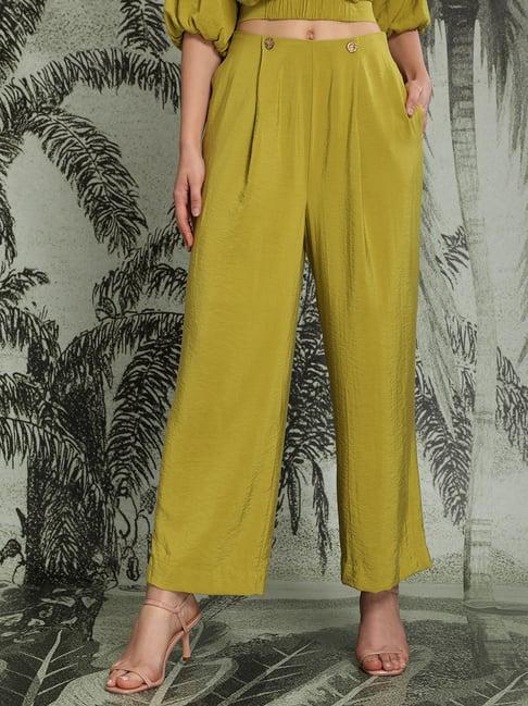 vero moda  relaxed fit high rise pants