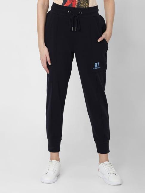 vero moda blue cotton joggers