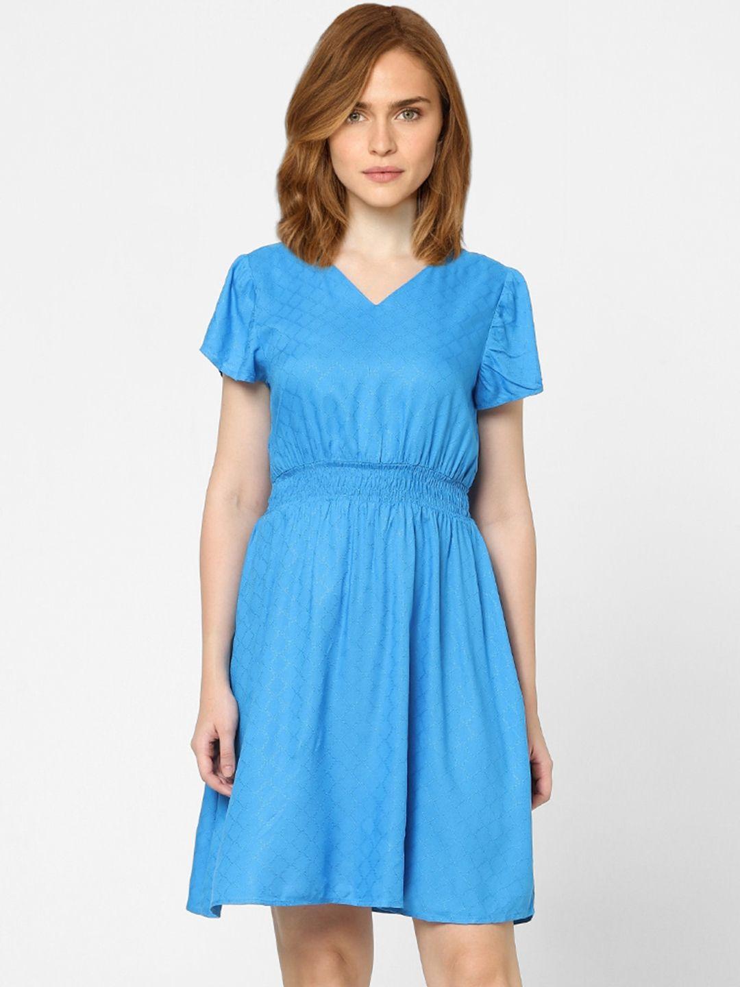 vero moda blue dress