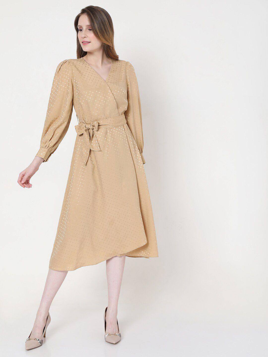 vero moda brown dress