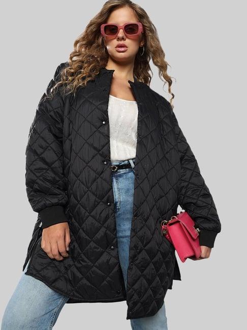 vero moda curve black regular fit jacket