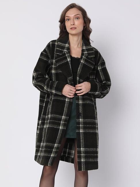 vero moda grey full sleeves coat