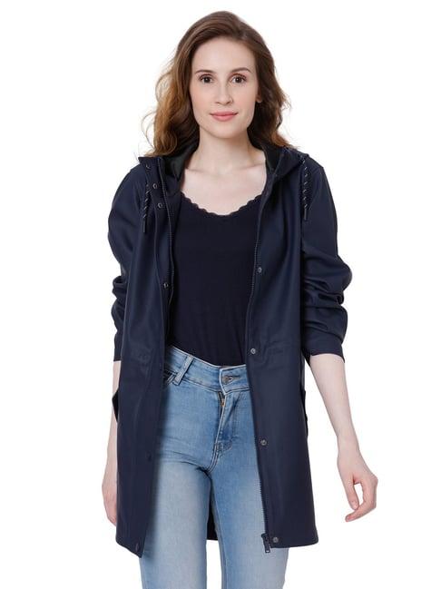 vero moda navy blazer regular fit jacket