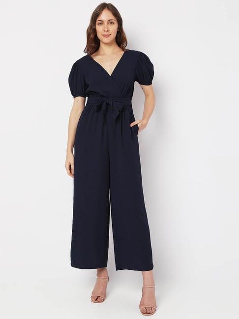 vero moda navy jumpsuit