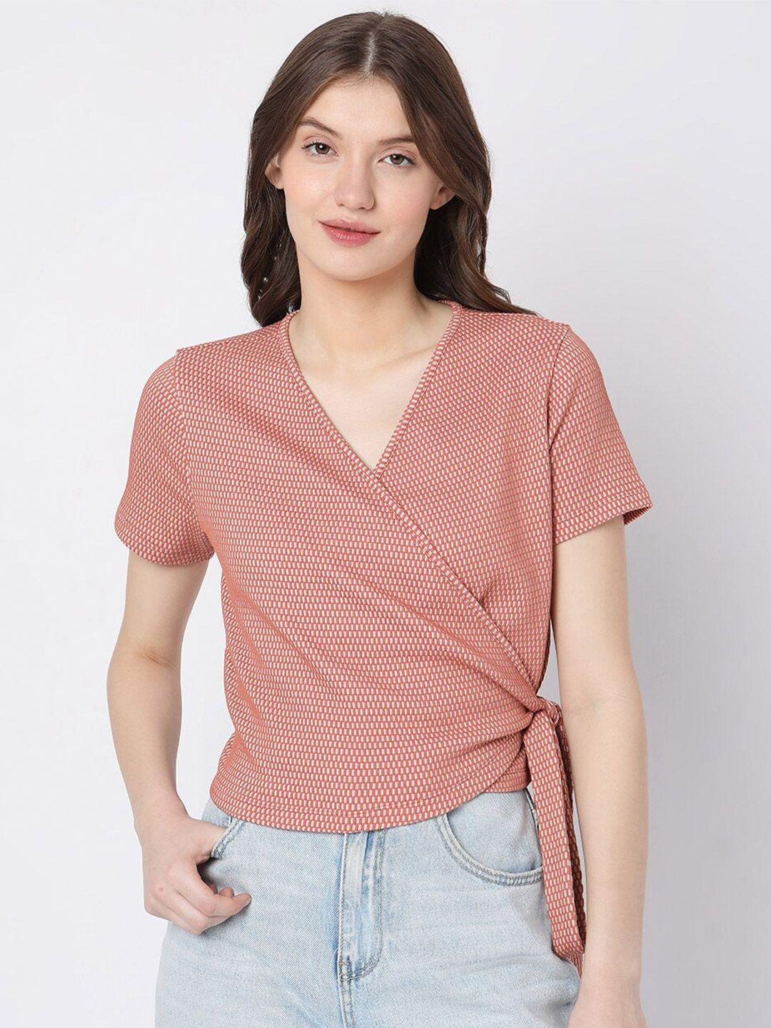 vero moda orange top