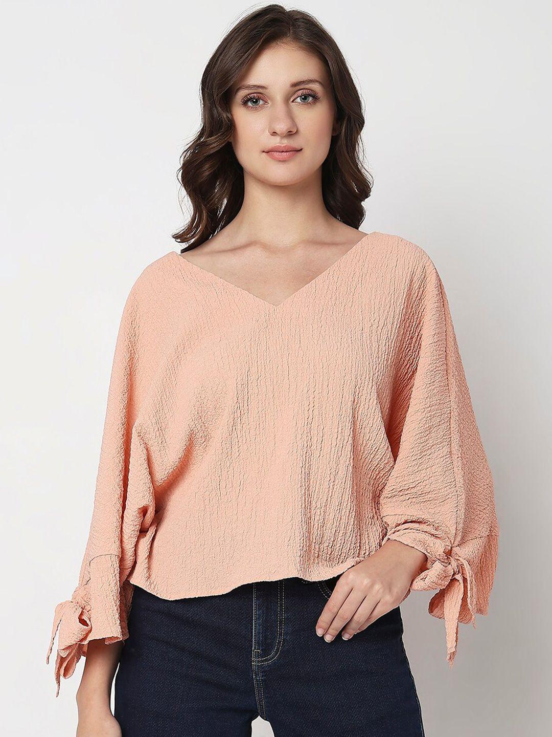 vero moda puff sleeves regular top