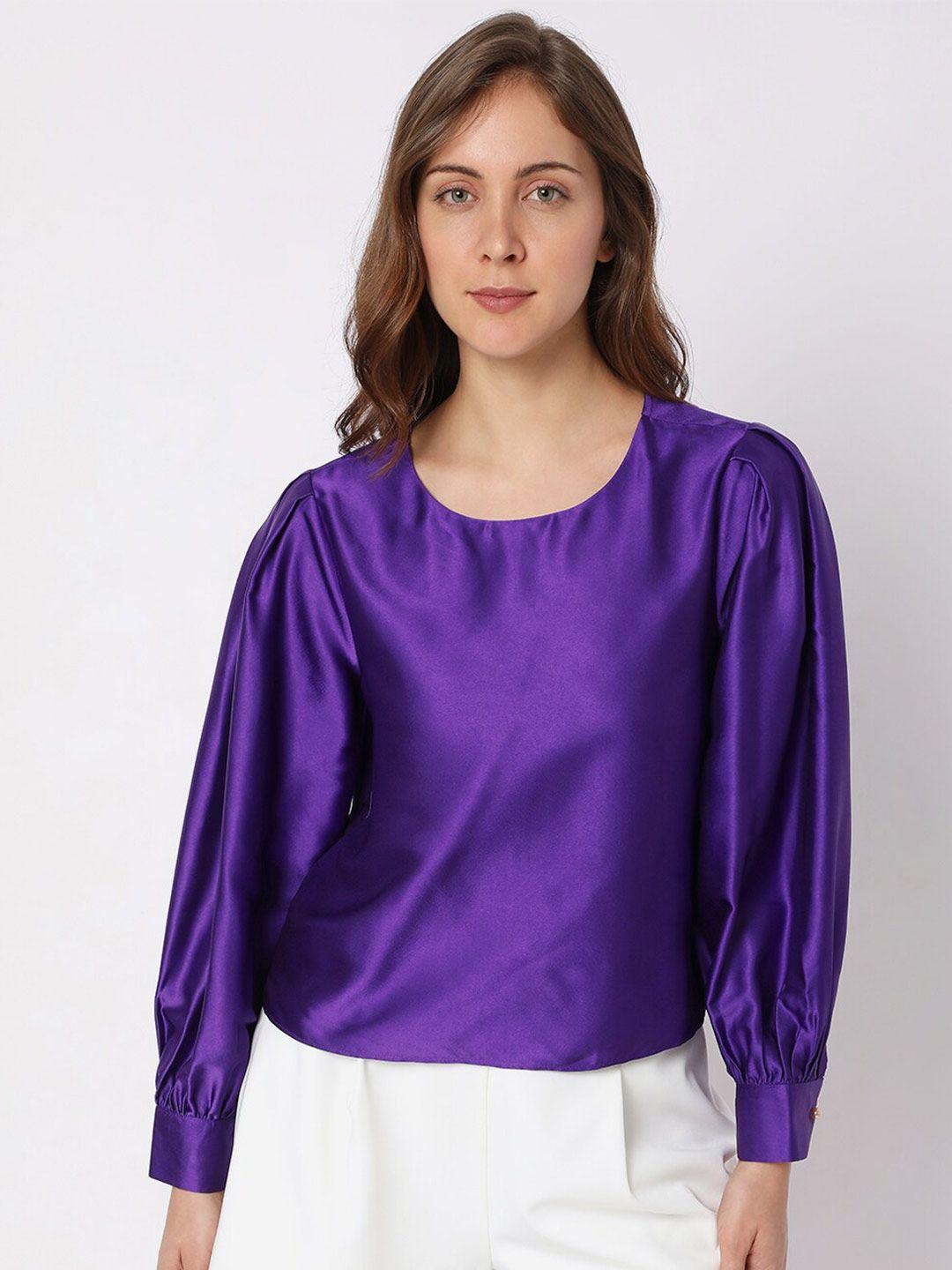 vero moda purple top