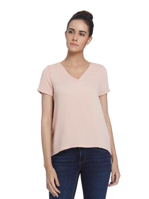 vero moda rose cloud loose fit top