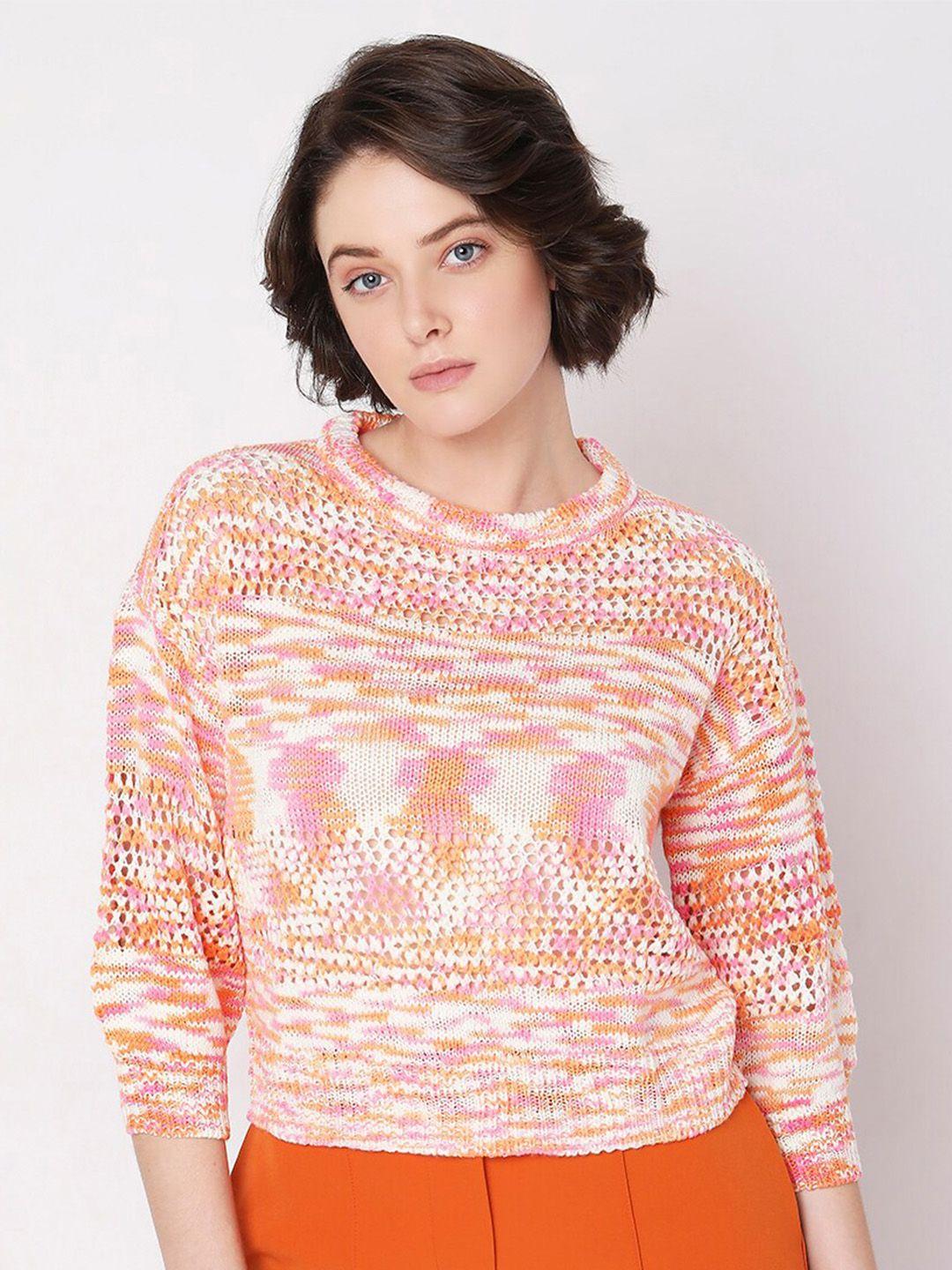 vero moda self designed acrylic pullover