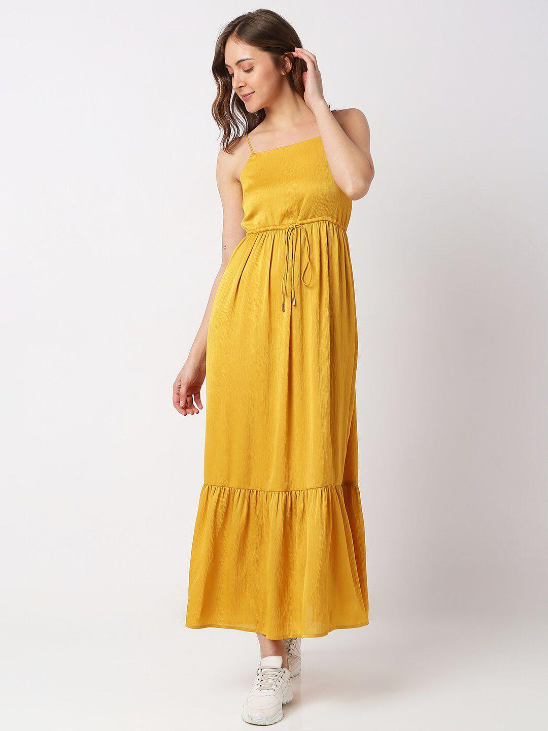 vero moda shoulder straps maxi dress