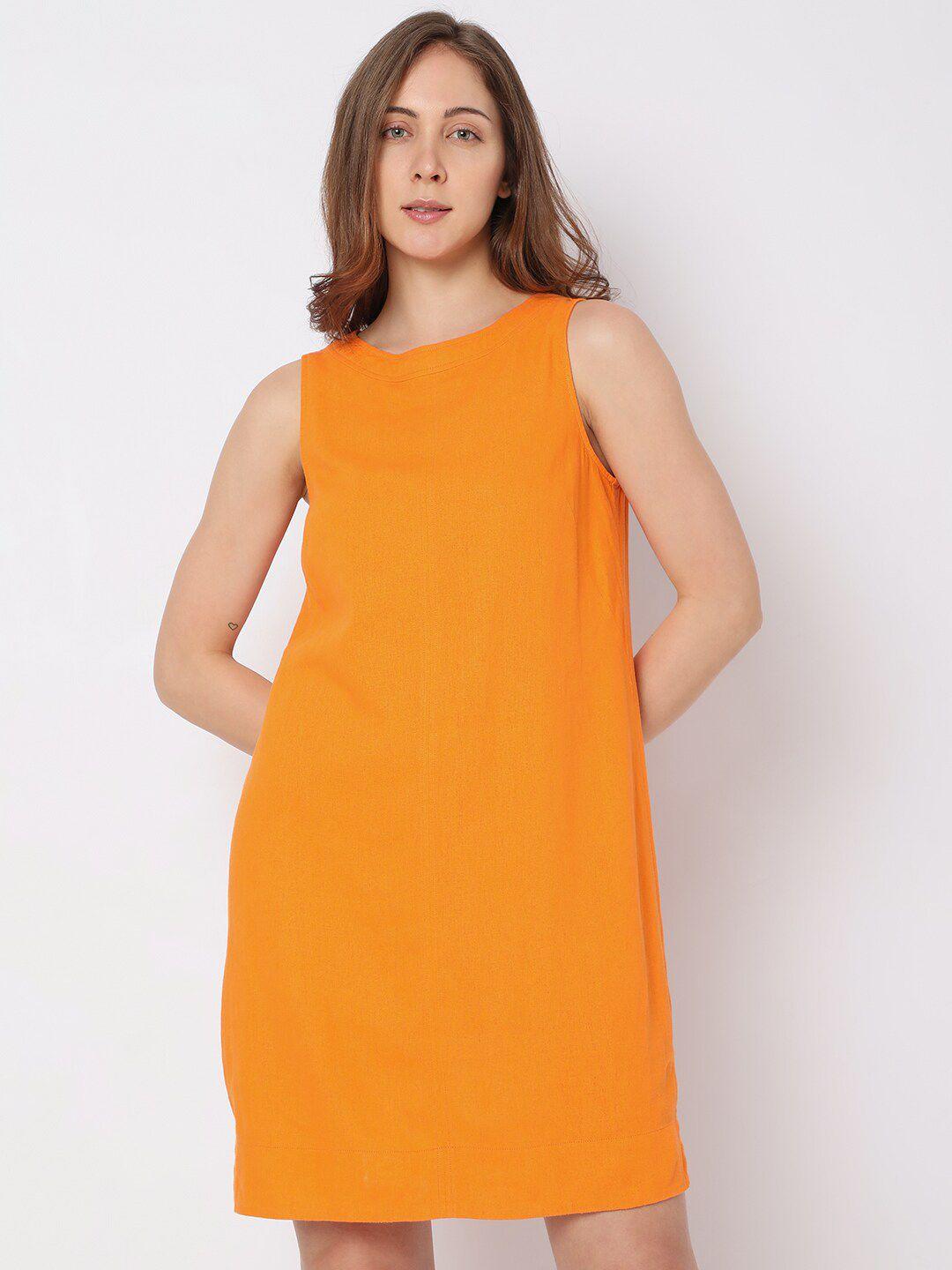 vero moda sleeveless a-line dress