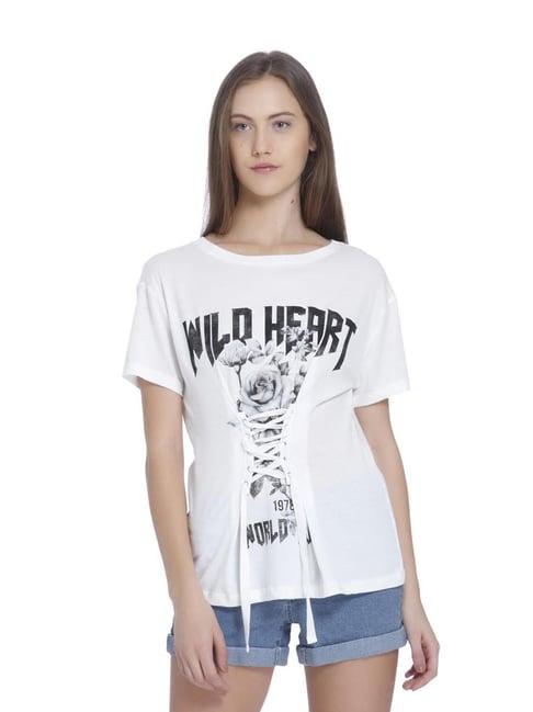 vero moda snow white graphic print top