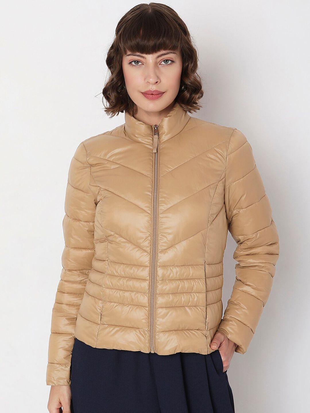 vero moda stand collar padded jacket