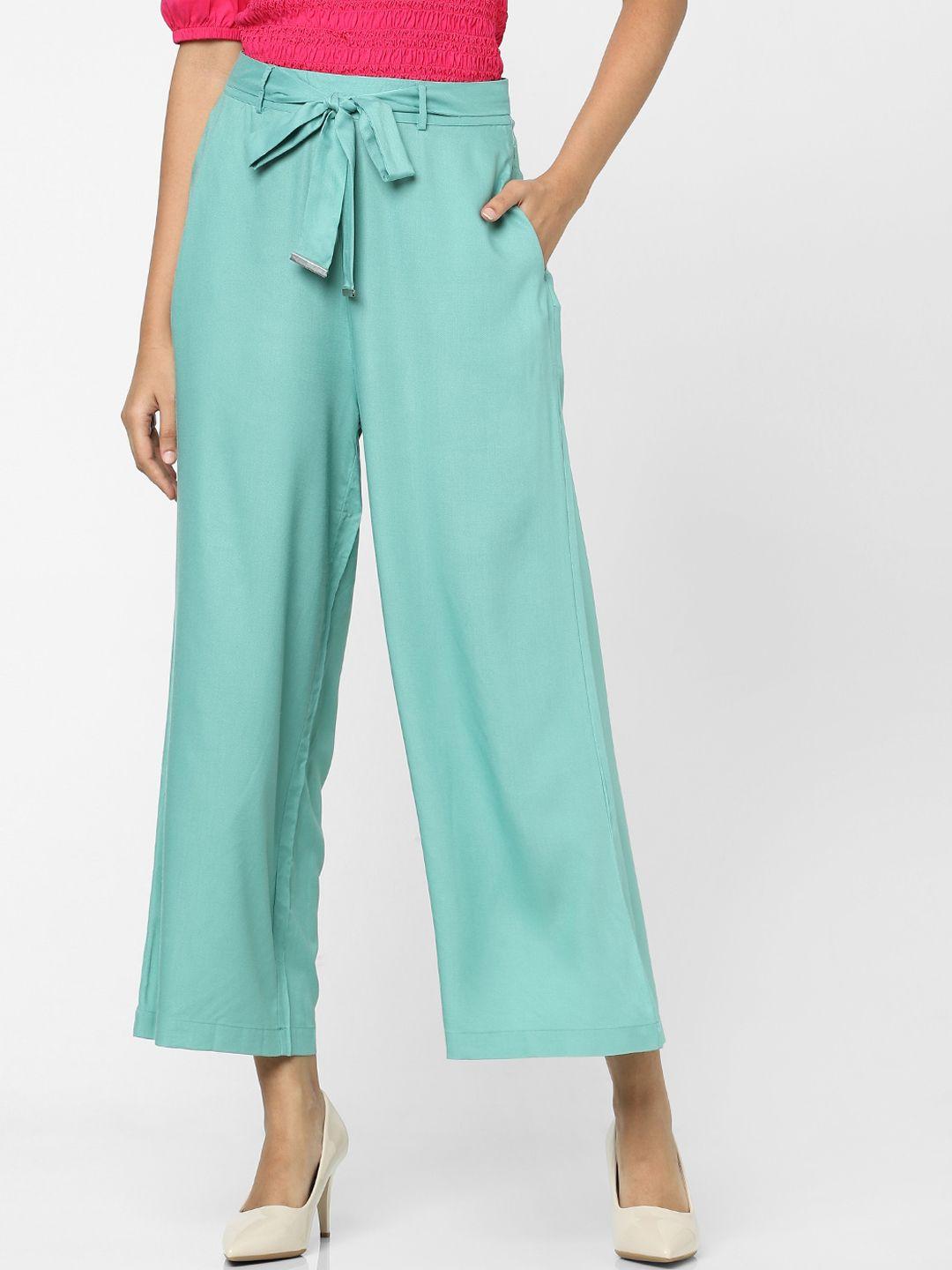 vero moda women green trousers