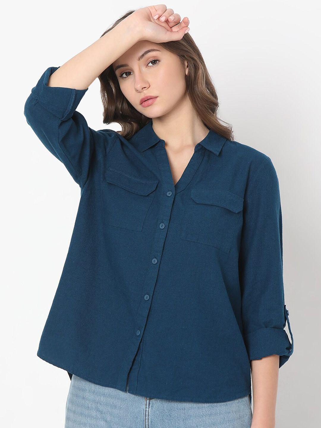 vero moda women opaque casual shirt