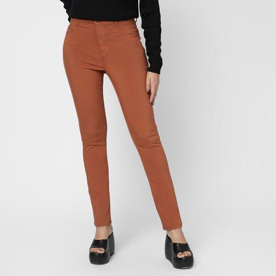 vero moda women solid skinny fit jeans