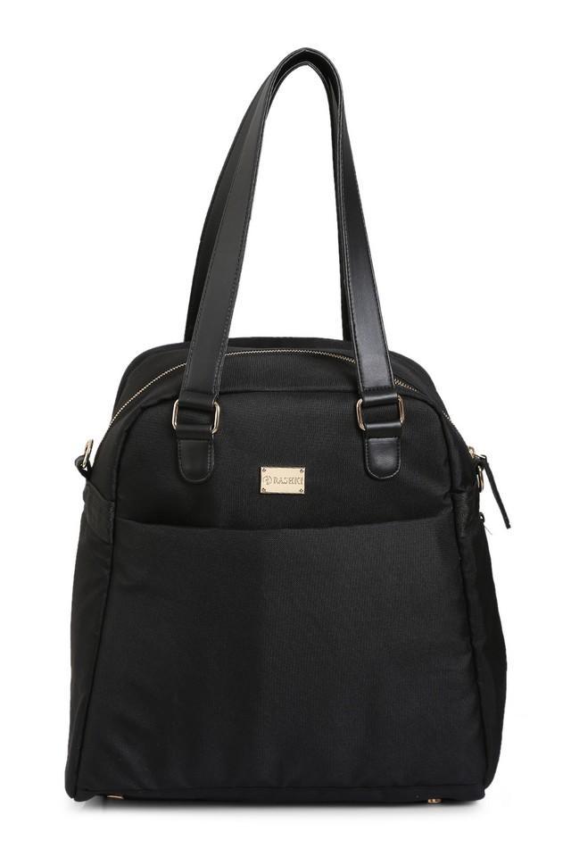 vero pu zipper closure unisex satchel bag