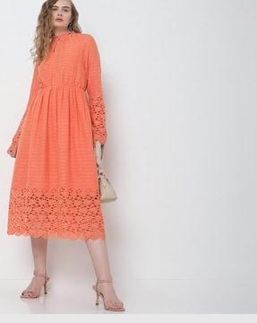 vero women dresses, orange, xs