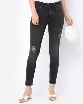 vero women jeans & jeggings grey 26
