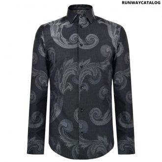 versace charms collection baroque shirt
