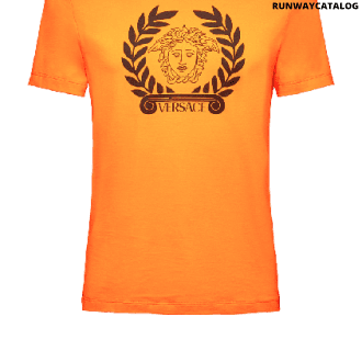 versace medusa print t-shirt