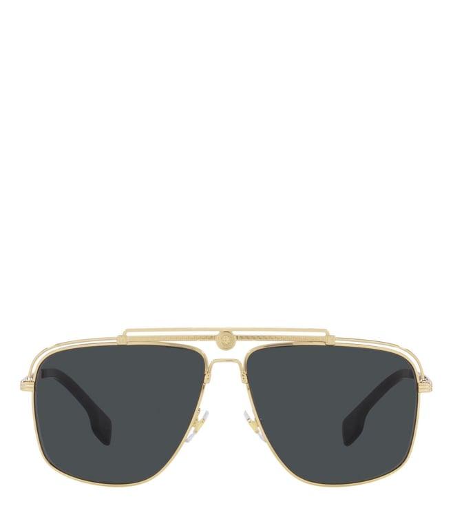 versace 0ve2242 rock icons uv protection aviator sunglasses for men