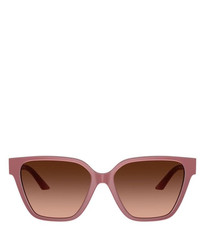 versace 0ve4471b54755m56 brown gradient butterfly sunglasses for women