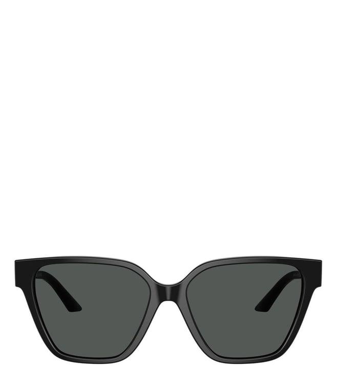 versace 0ve4471bgb1/8756 grey uv protected butterfly sunglasses for women