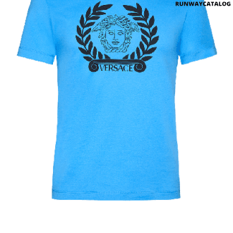 versace medusa print t-shirt