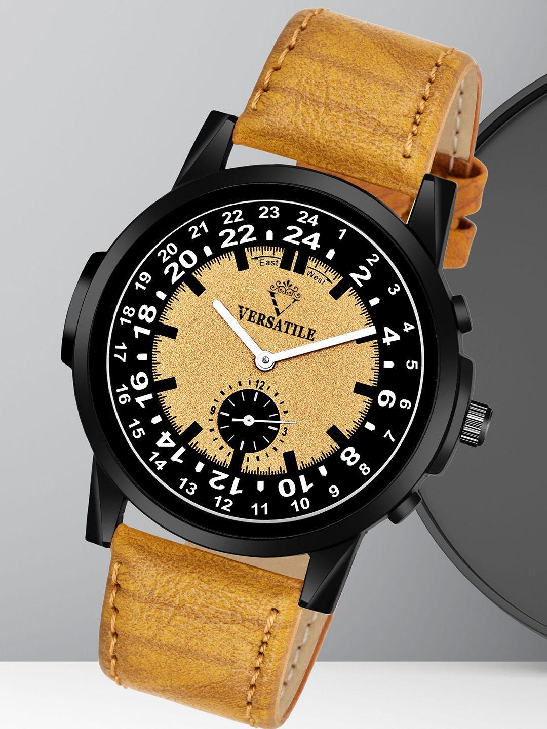 versatile men embellished dial & straps analogue chronograph watch new chronograph watch
