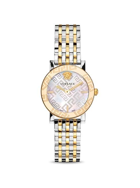 versus by versace veu300421 greca glass analog watch for women