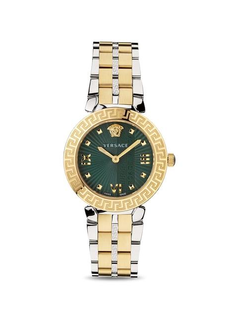 versus by versace vez600321 greca icon analog watch for women