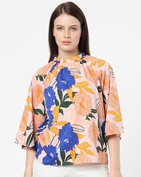 vertica floral print top