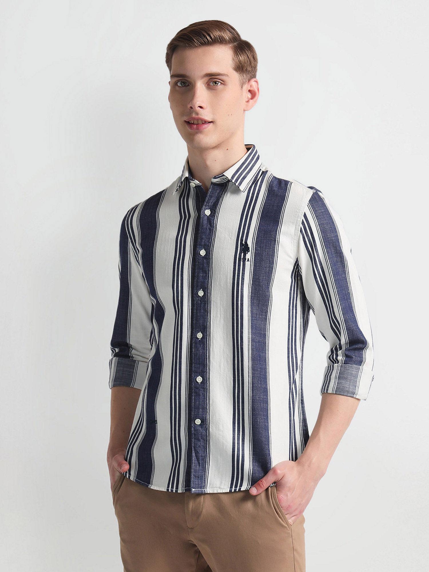 vertical-stripe-slim-fit-shirt