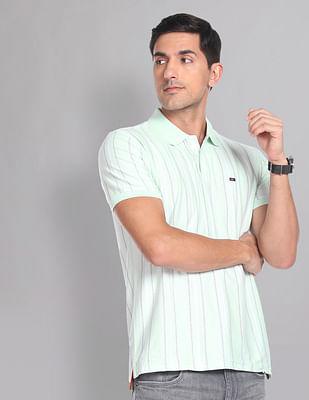 vertical stripe cool-it real deal polo shirt