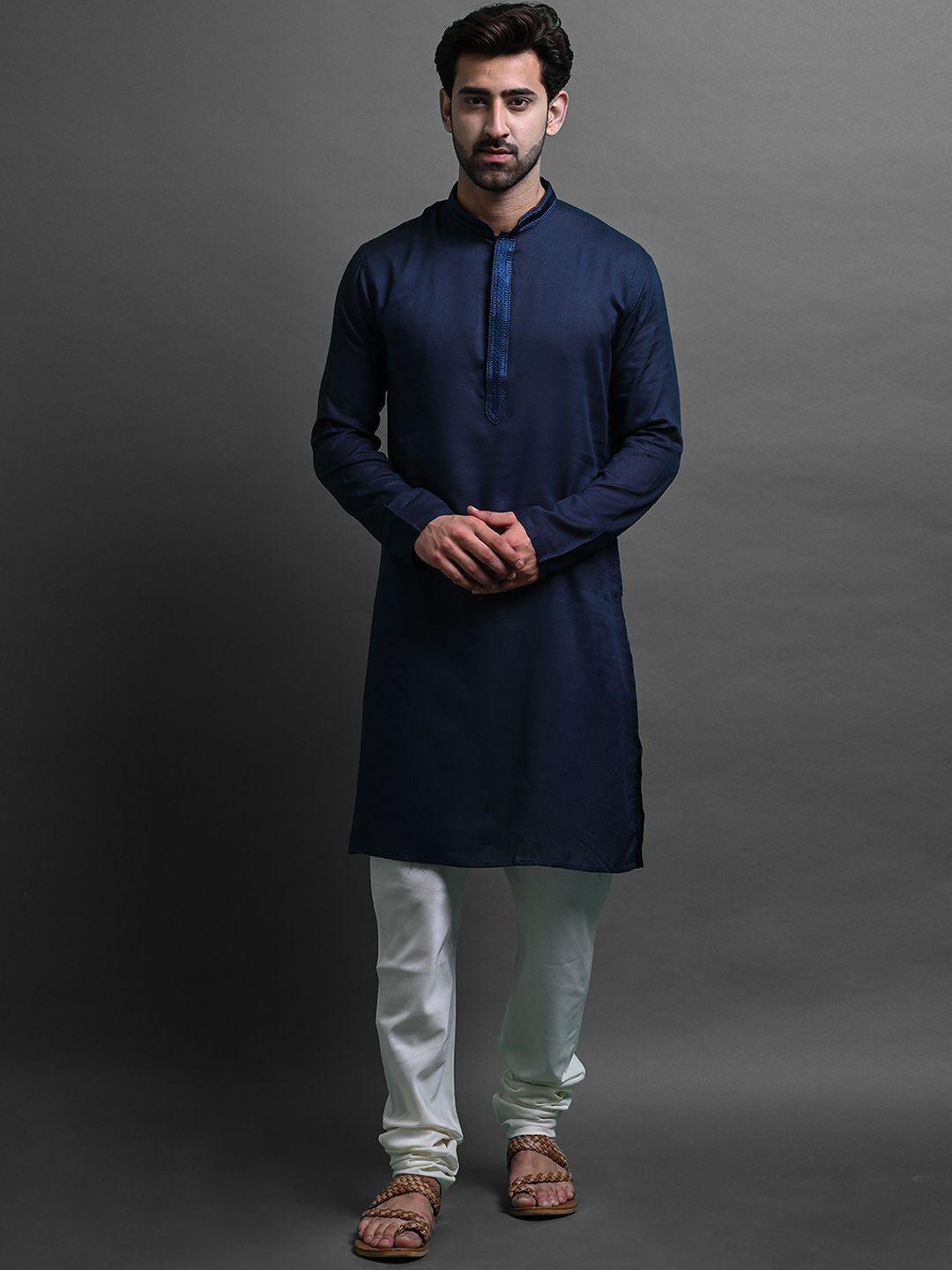 vesham mandarin collar kurta with churidar