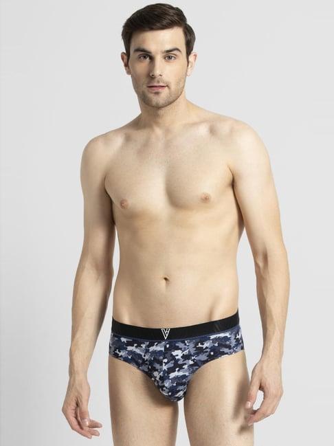 vh innerwear multi cotton regular fit printed briefs