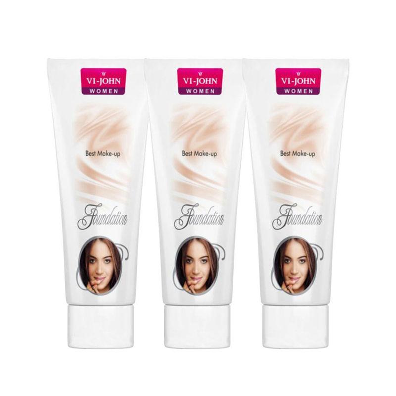 vi-john liquid foundation - pack of 3