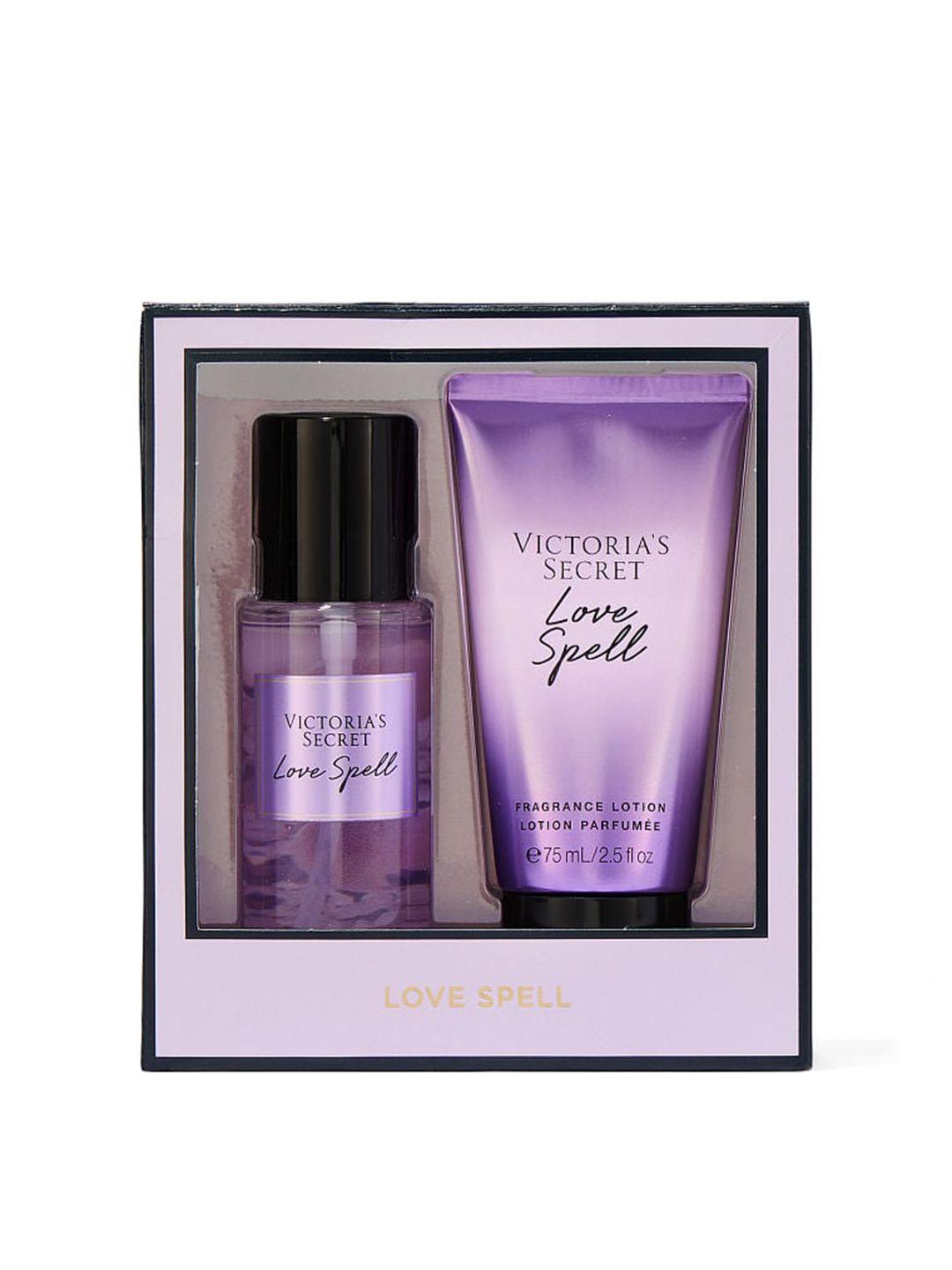 victoria's secret love spell mini mist & lotion duo