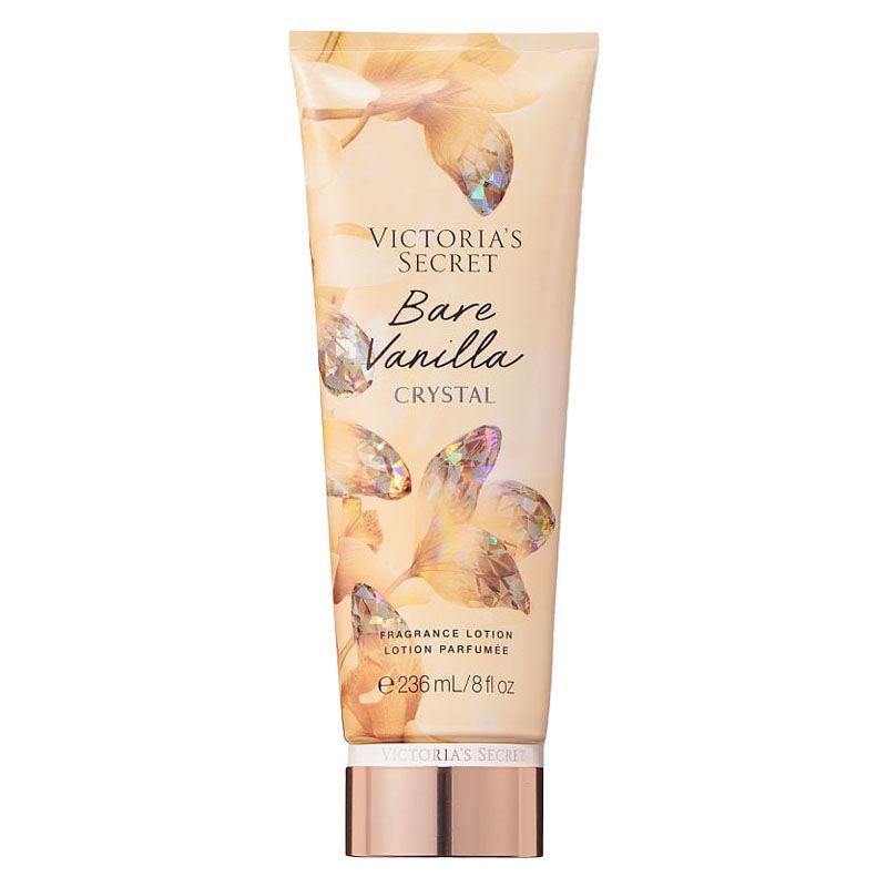 victoria's secret bare vanilla limited edition fragrance lotion crystal flanker
