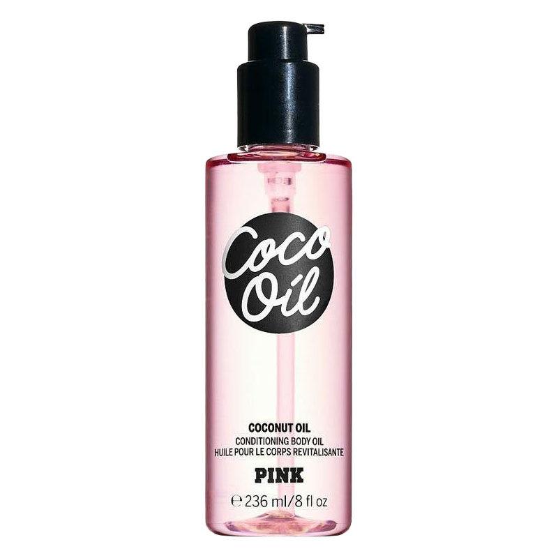 victoria's secret pink coconut body oil