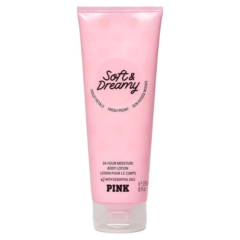 victoria's secret soft and dreamy body lotion pink