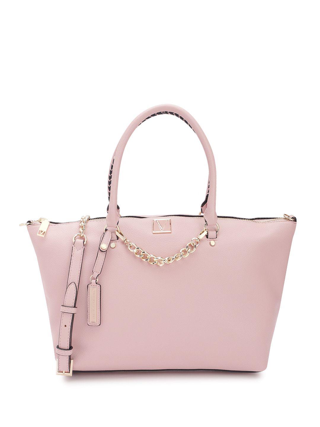 victoria's secret structured handheld bag