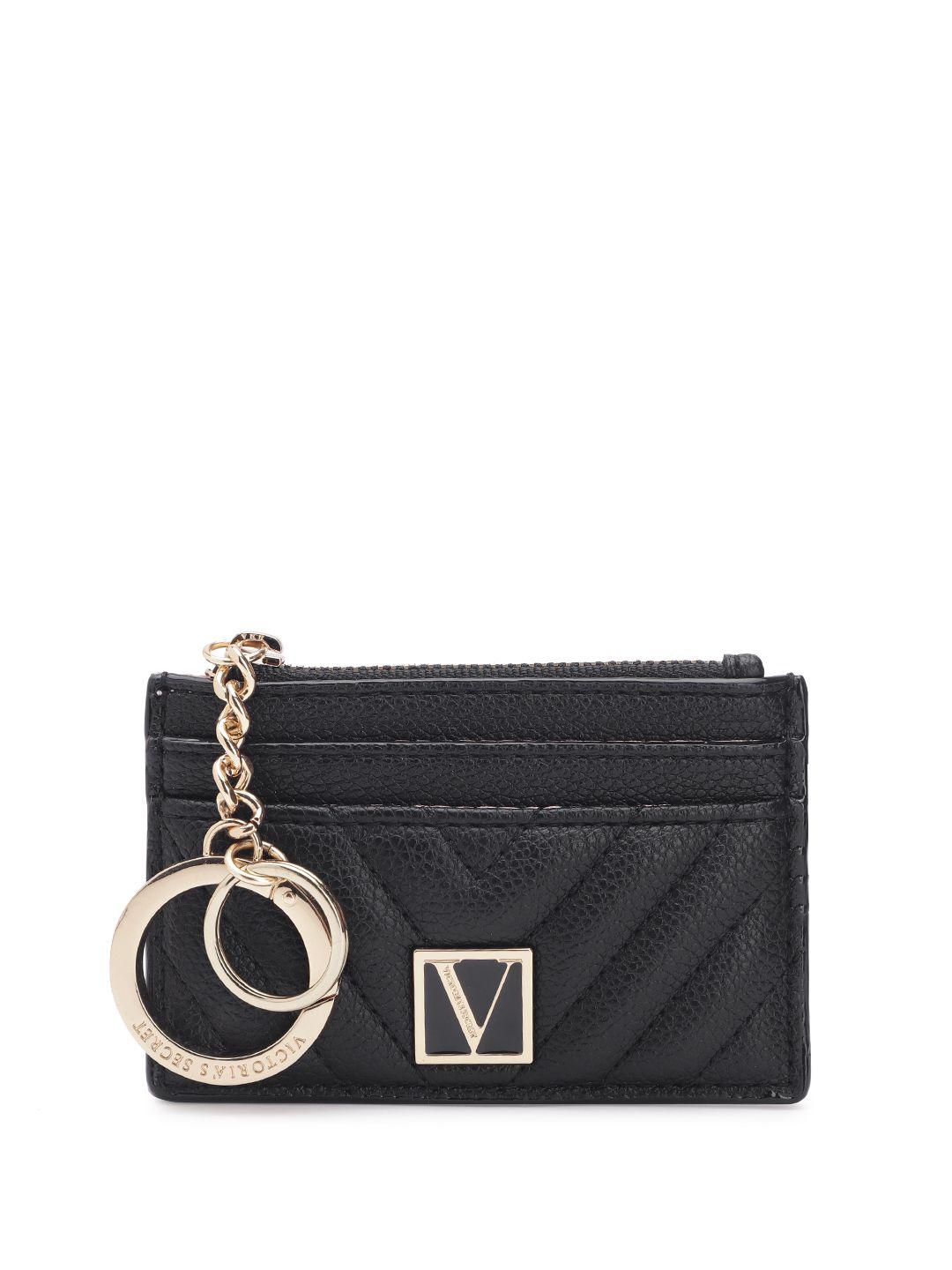 victoria's secret women quilted card holder