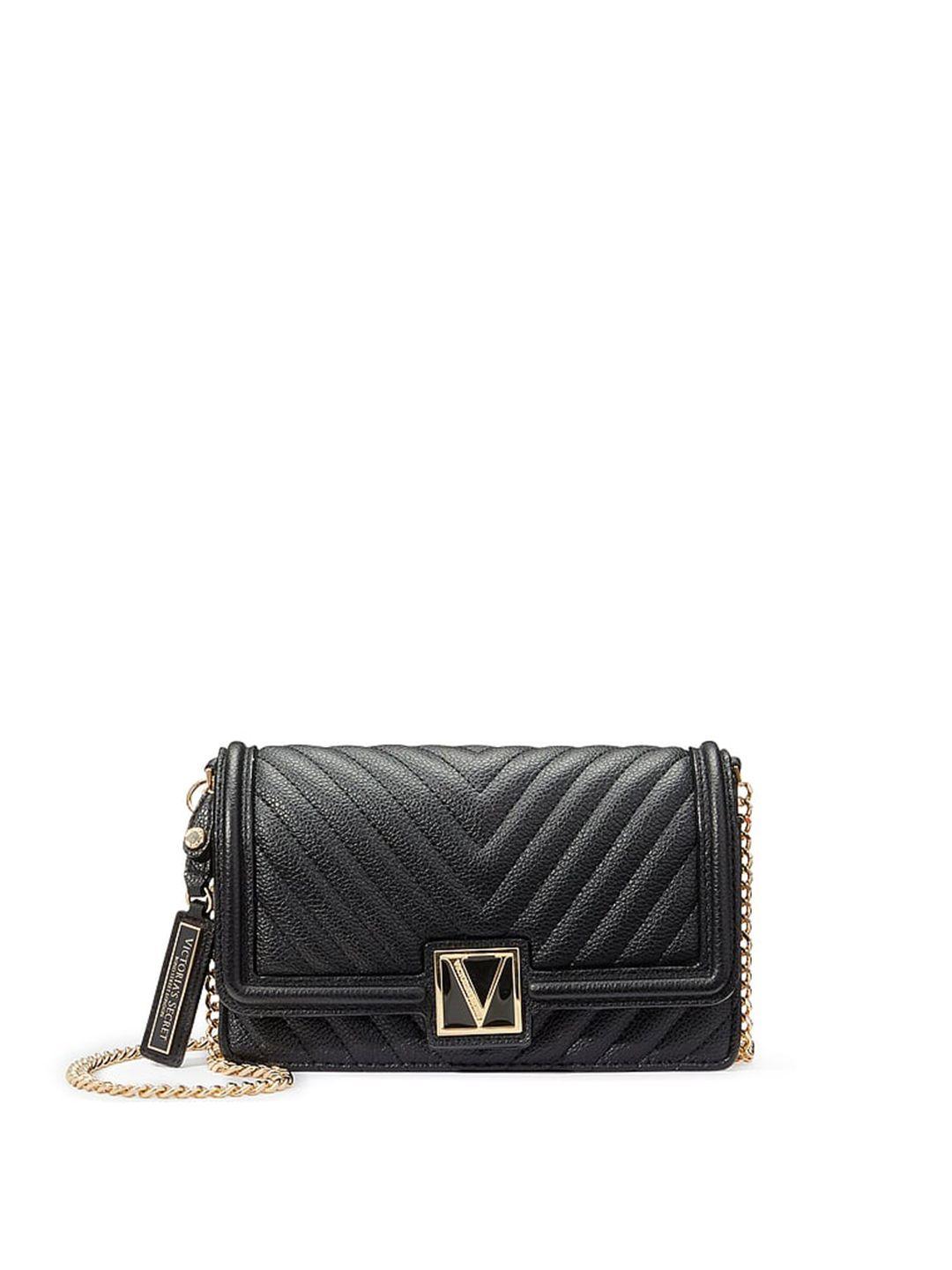 victoria's secret women quilted structured sling bag