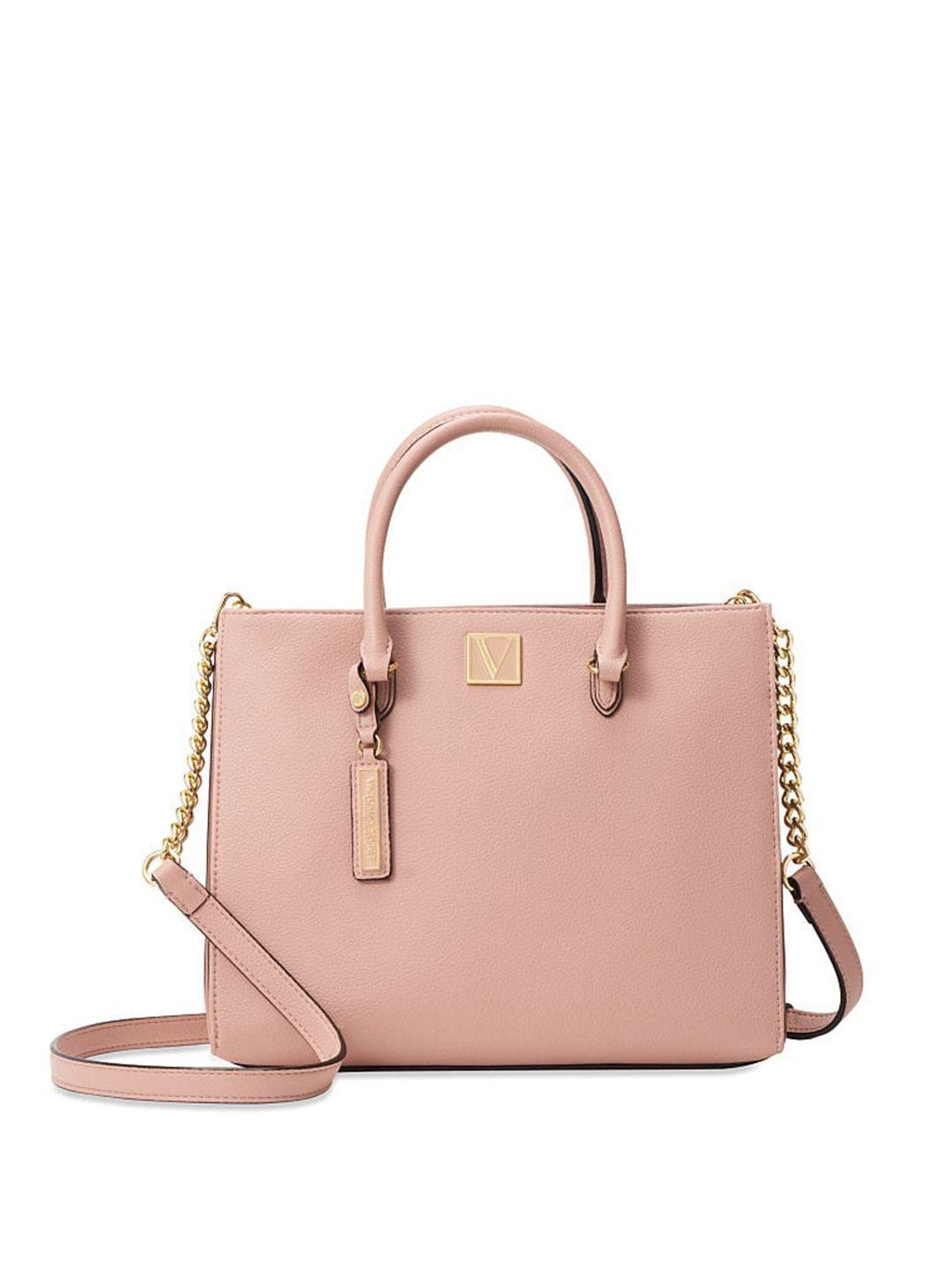 victoria's secret women structured handheld bag