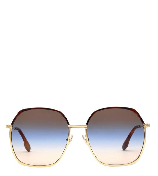 victoria beckham vb 206 720 59 s multi uv protection geometric sunglasses for women