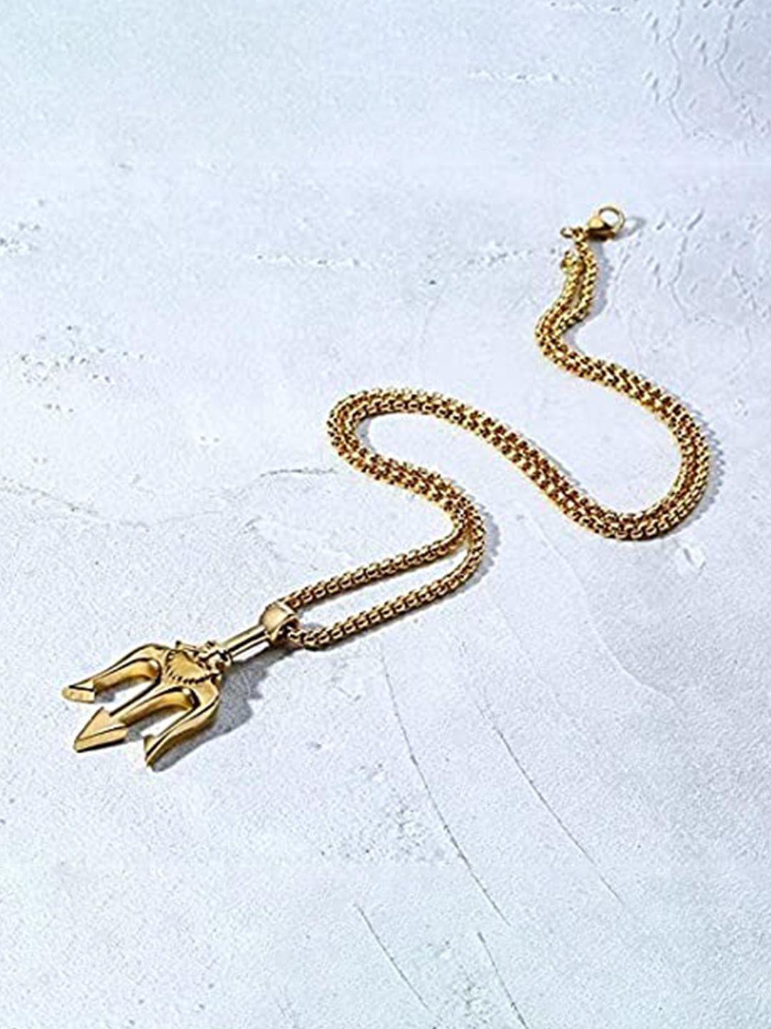 vien gold-plated necklace